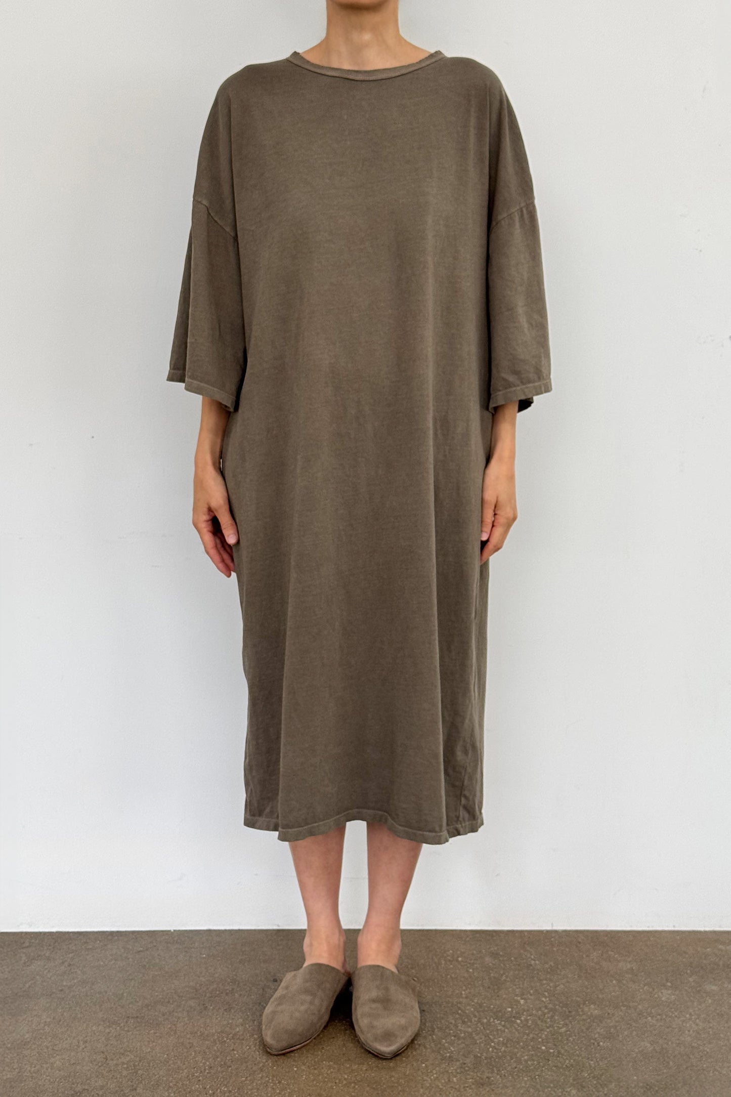 ONLINE EXCLUSIVE ORGANIC DRESS / MUD