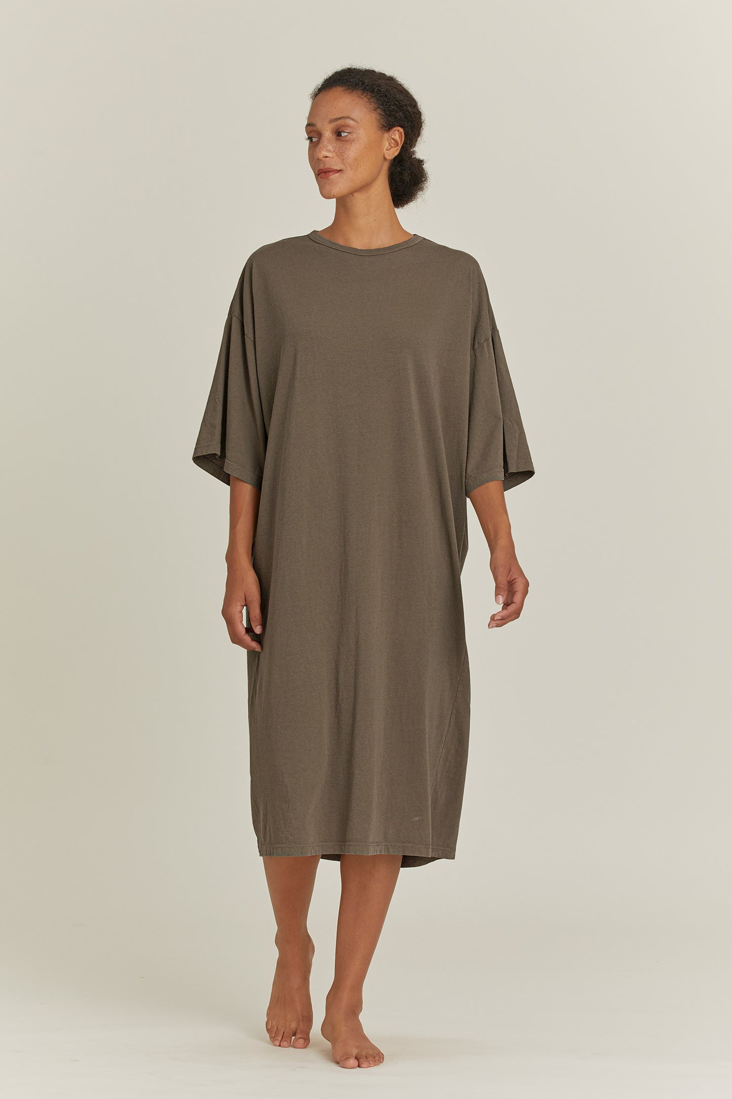 ONLINE EXCLUSIVE ORGANIC DRESS / MUD