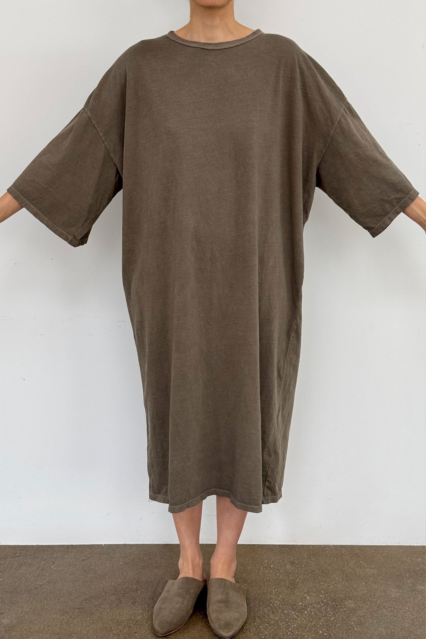 ONLINE EXCLUSIVE ORGANIC DRESS / MUD