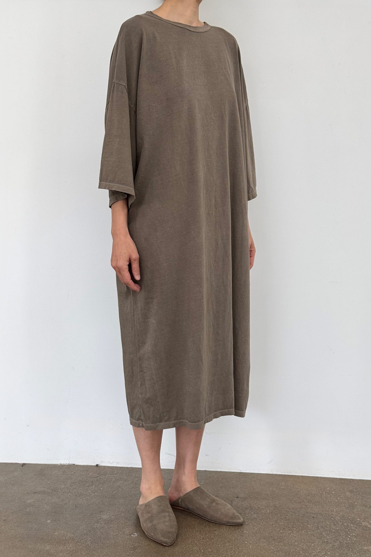 ONLINE EXCLUSIVE ORGANIC DRESS / MUD