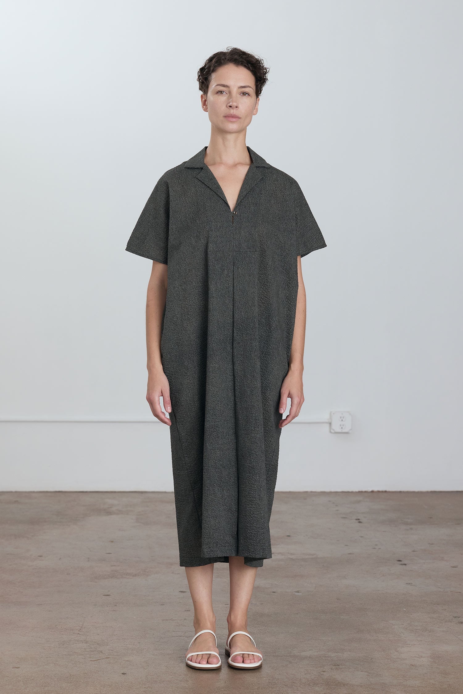 black crane dress Kite Dress / Steel