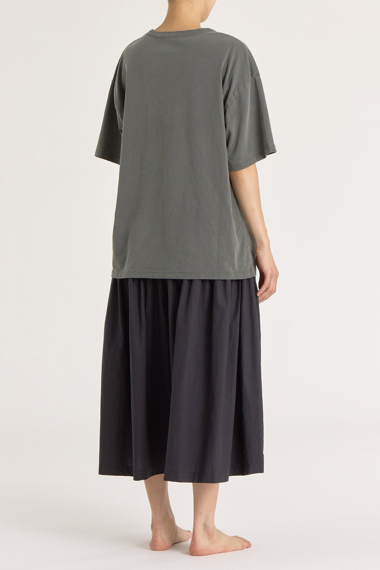 LOOSE SHORT SLEEVE TEE / SLATE / OR-LSS24