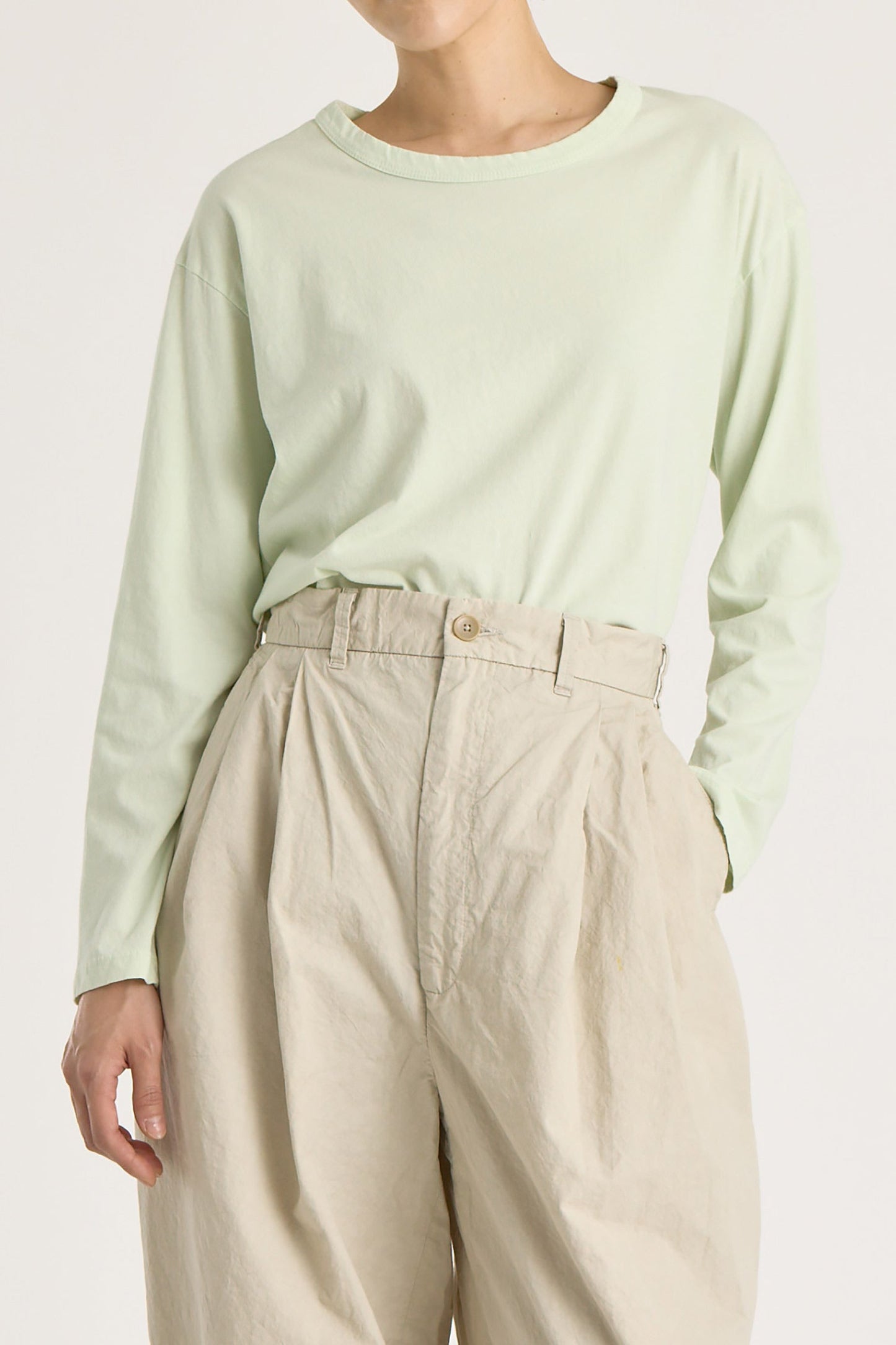 LONG SLEEVE TEE / MINT