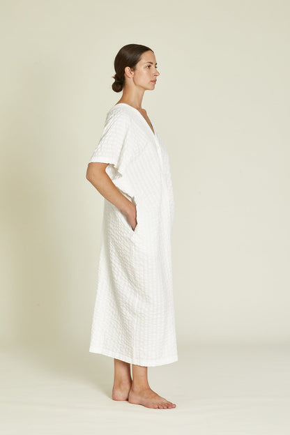 ORIGAMI DRESS / WHITE