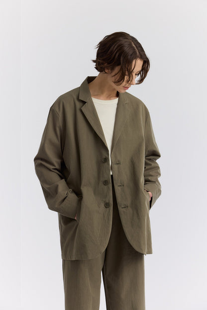 BLAZER / DK. OLIVE / CK-CJT03