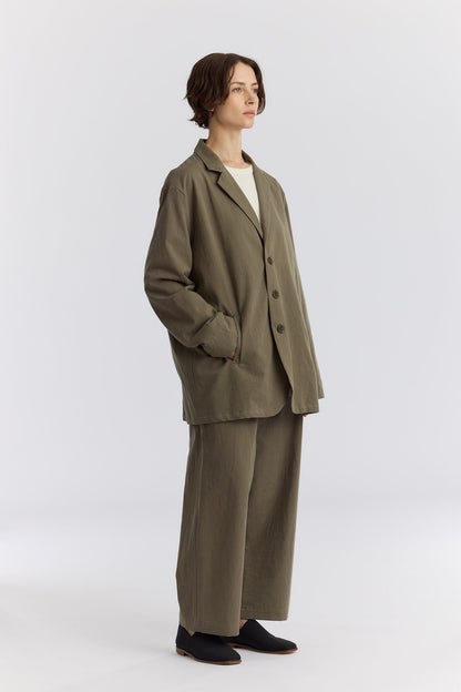BLAZER / DK. OLIVE / CK-CJT03
