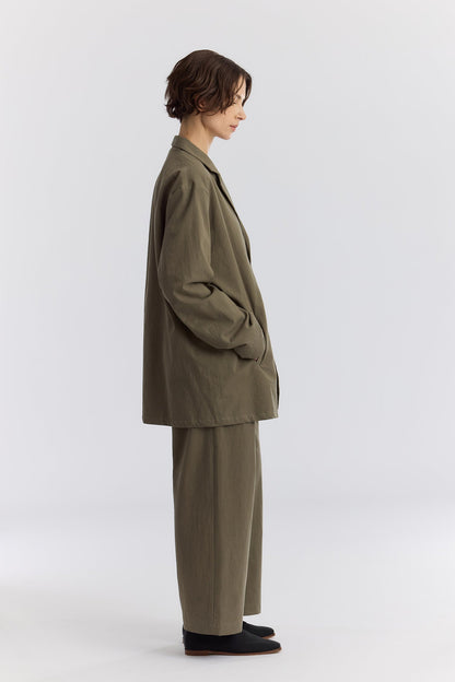 BLAZER / DK. OLIVE / CK-CJT03