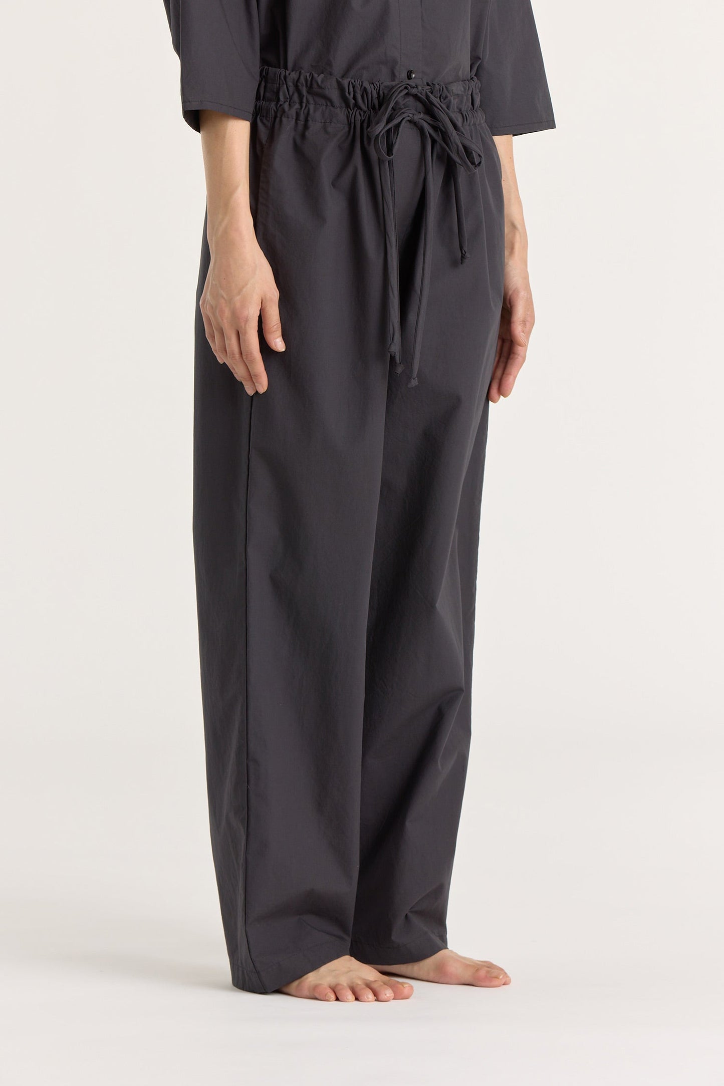 DOUBLE STRINGS PANTS / BLACK