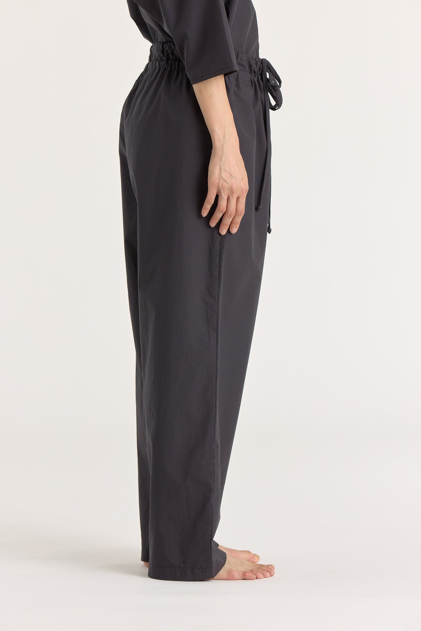 DOUBLE STRINGS PANTS / BLACK