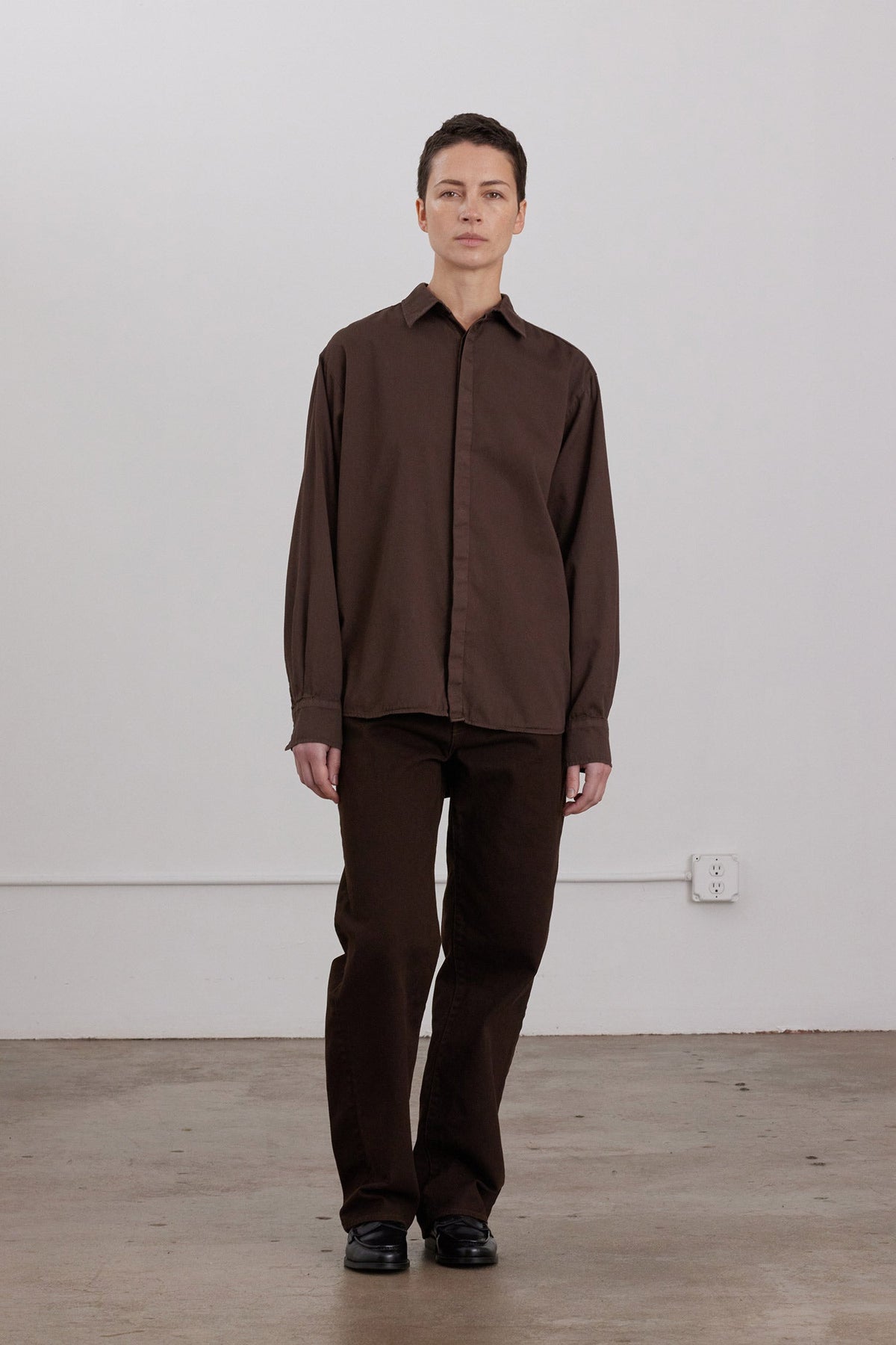WORK SHIRTS / DK. CACAO