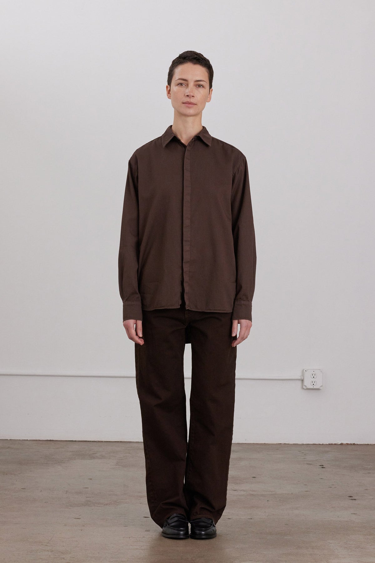 WORK SHIRTS / DK. CACAO