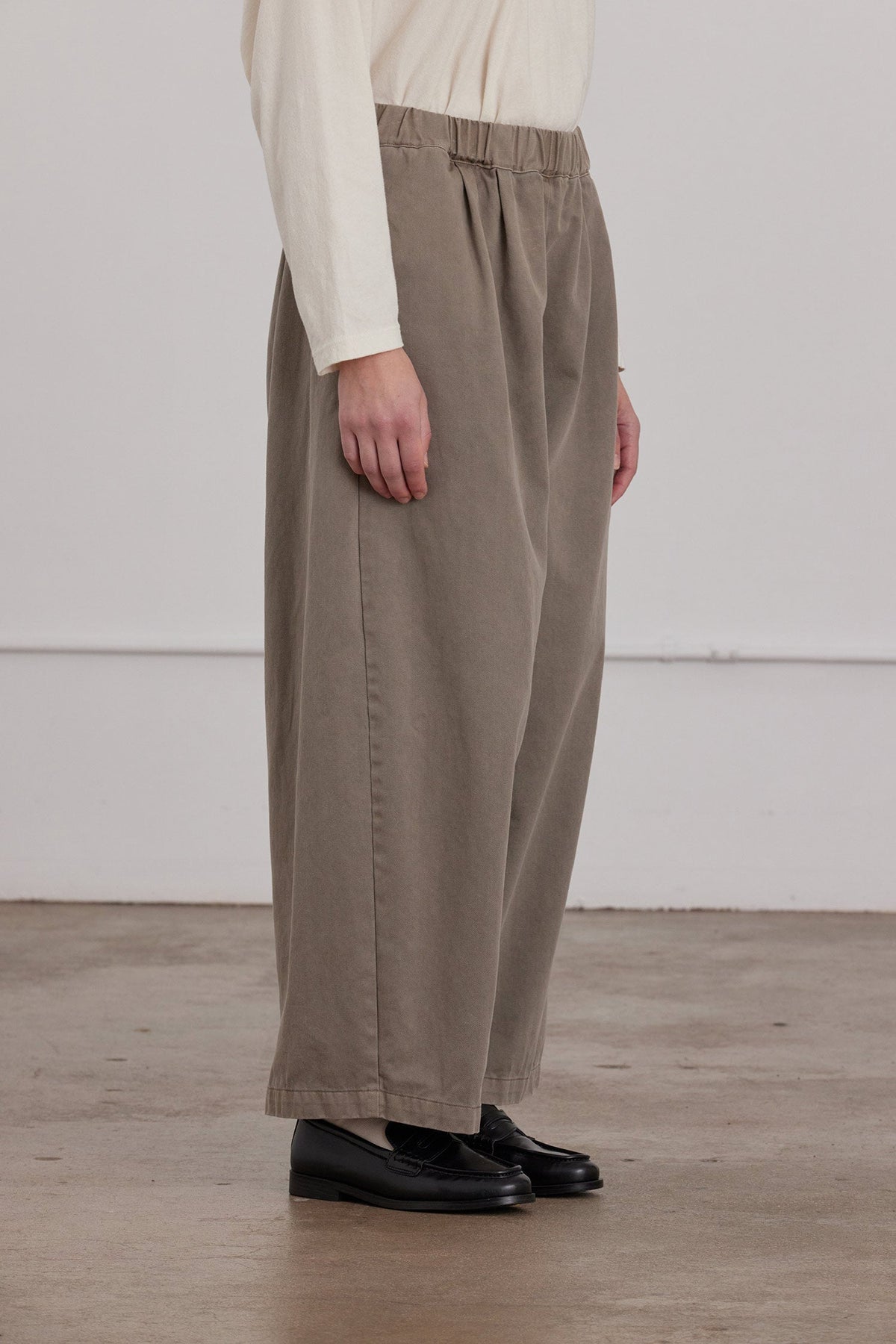 WIDE PANTS / STONE