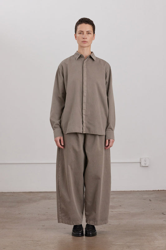 WIDE PANTS / STONE