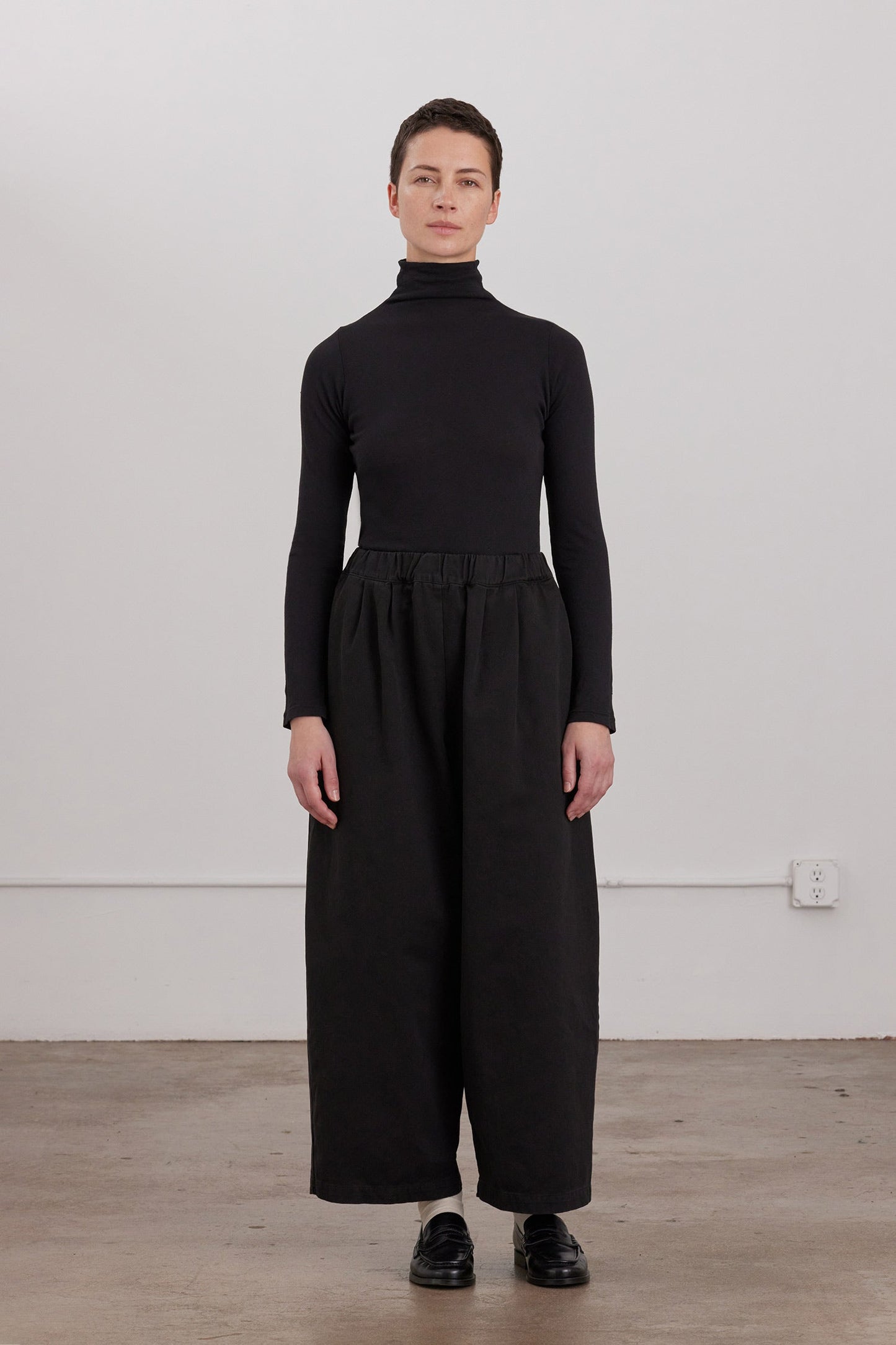 WIDE PANTS / BLACK