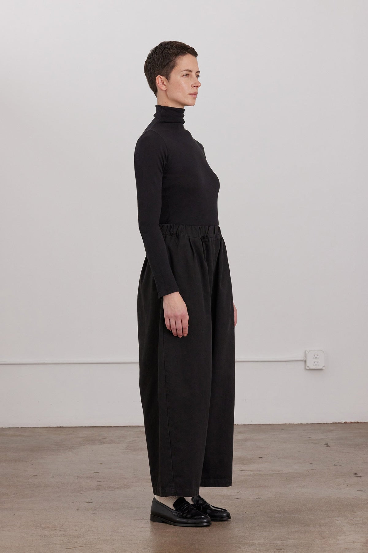 WIDE PANTS / BLACK