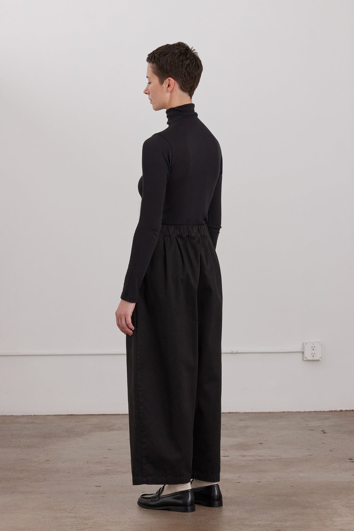 WIDE PANTS / BLACK