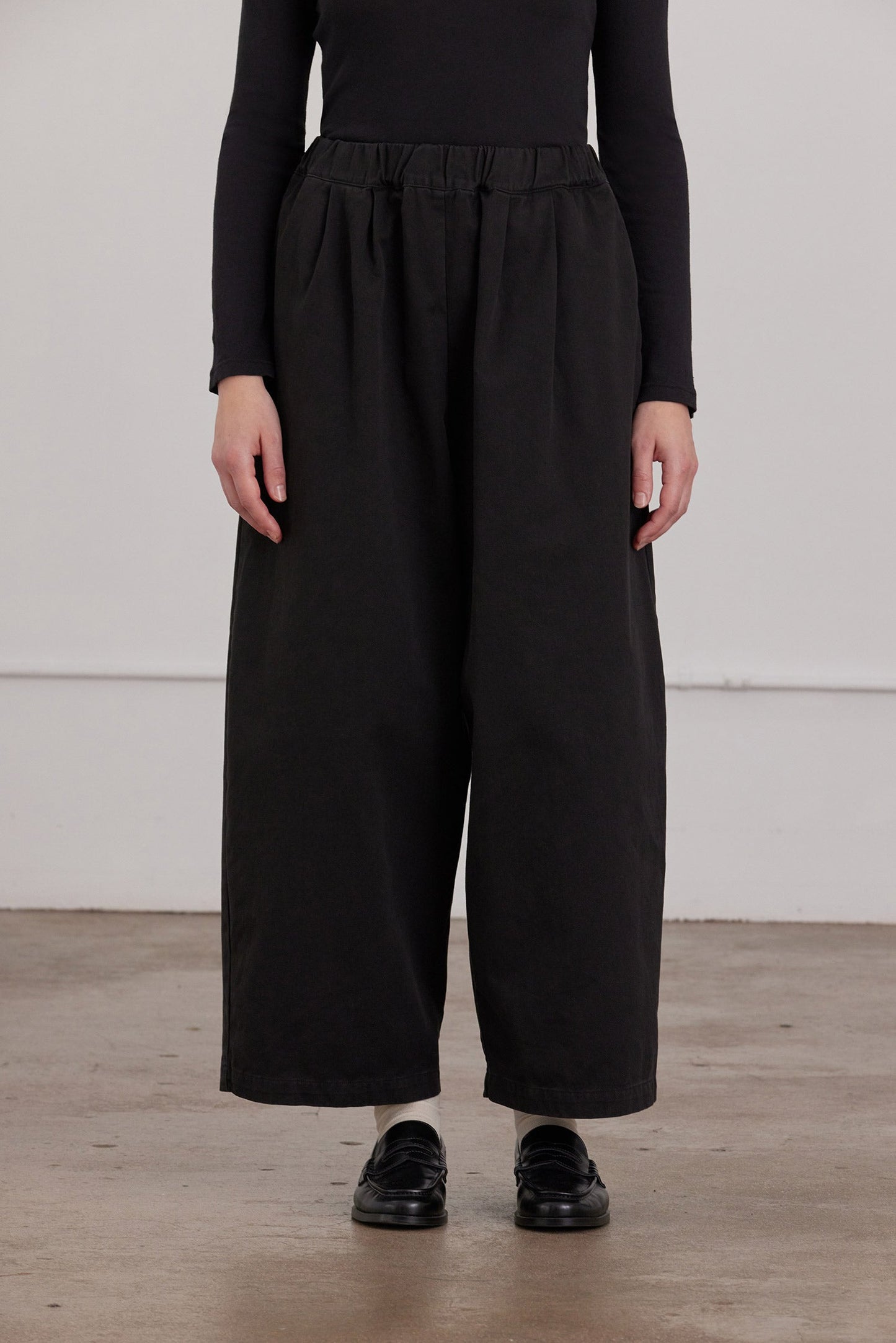 WIDE PANTS / BLACK