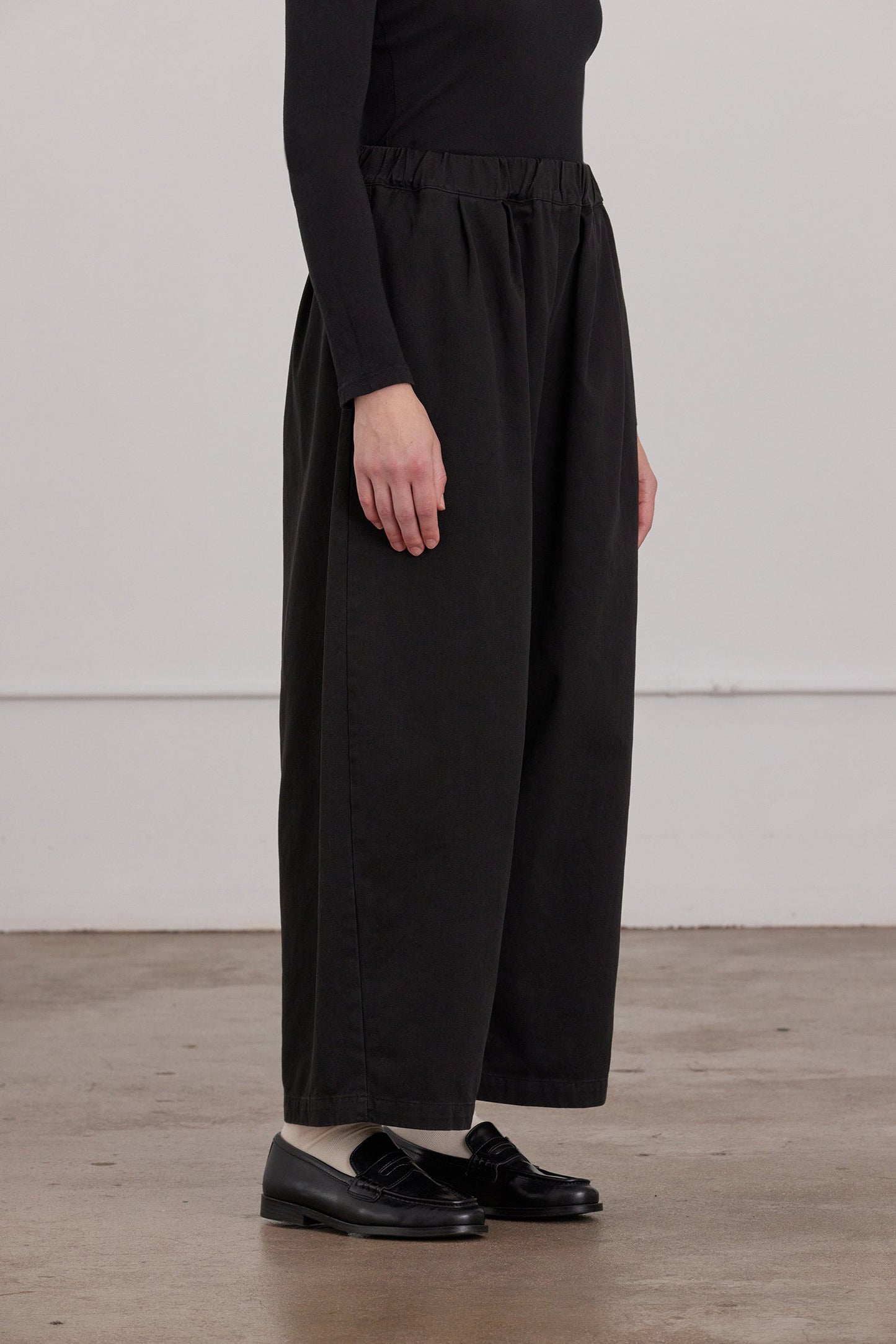 WIDE PANTS / BLACK