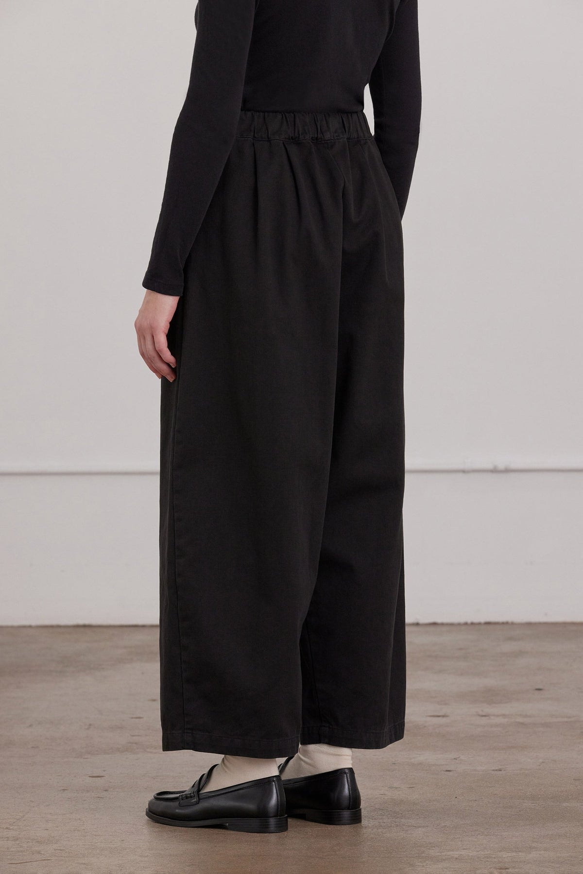 WIDE PANTS / BLACK