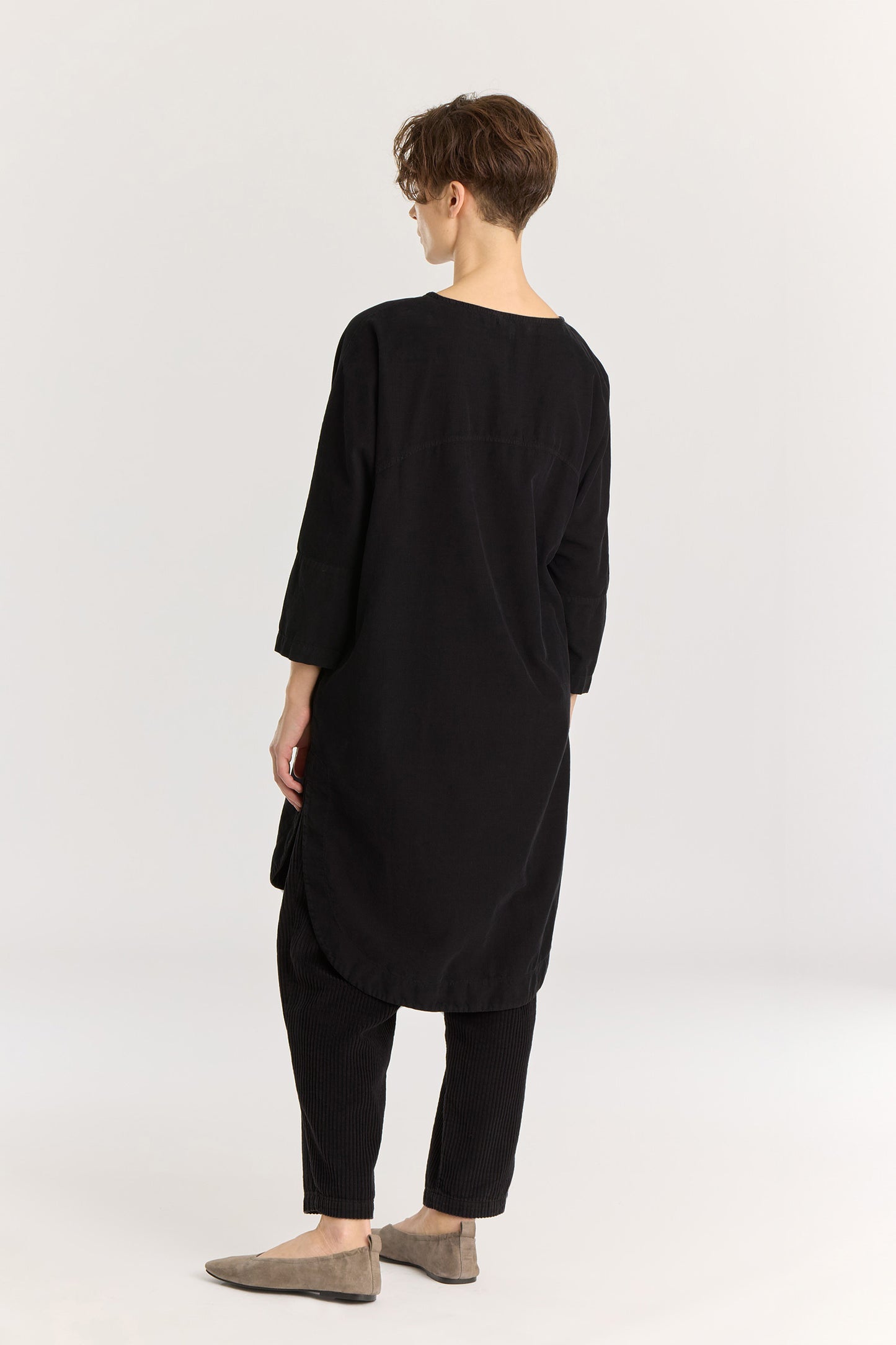 PAINTER DRESS / BLACK / BC-NPD02