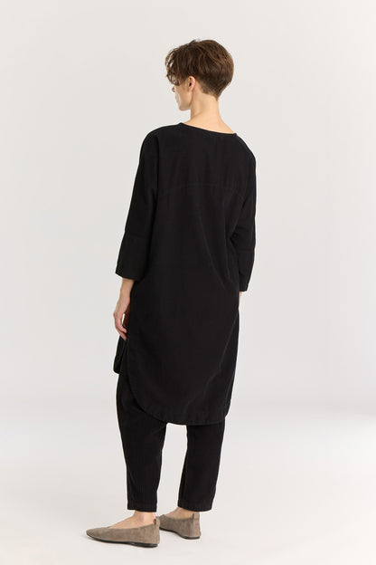 PAINTER DRESS / BLACK / BC-NPD02