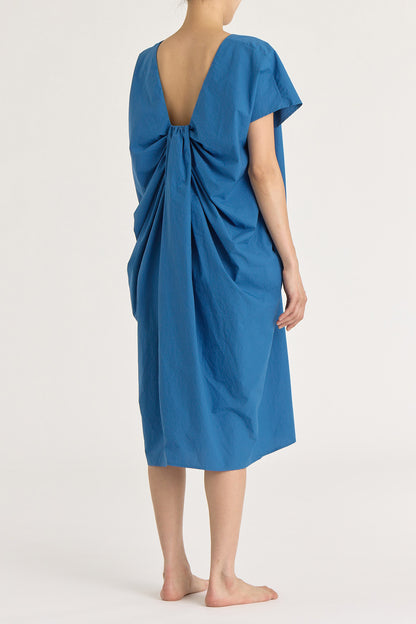 WATER FALL DRESS / BLUE
