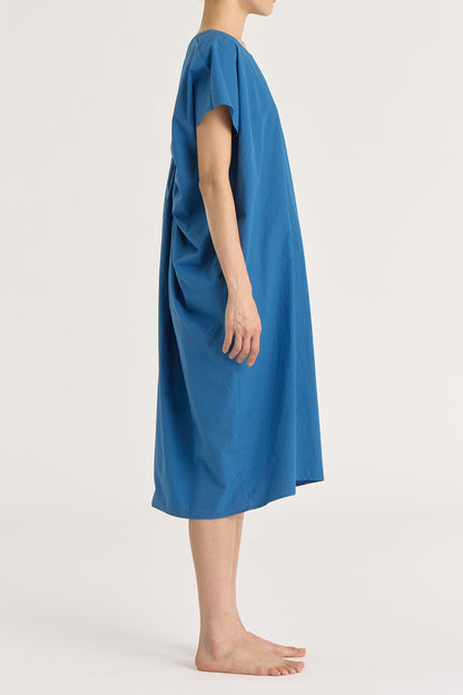 WATER FALL DRESS / BLUE