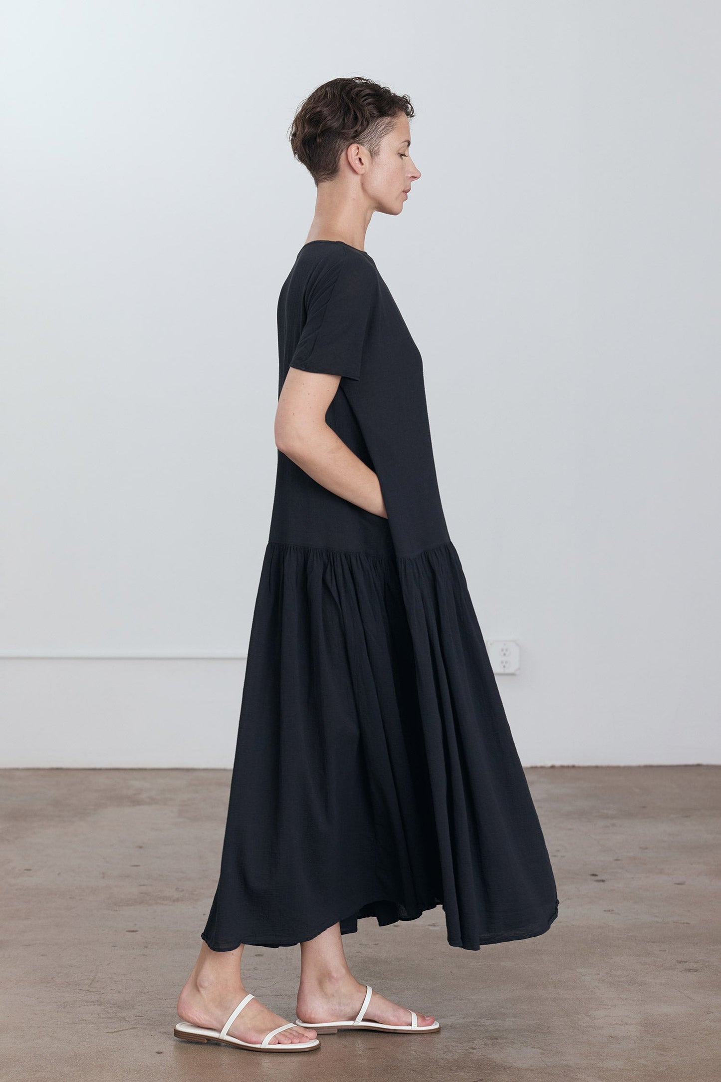NEW EASY DRESS / SUMI BLACK