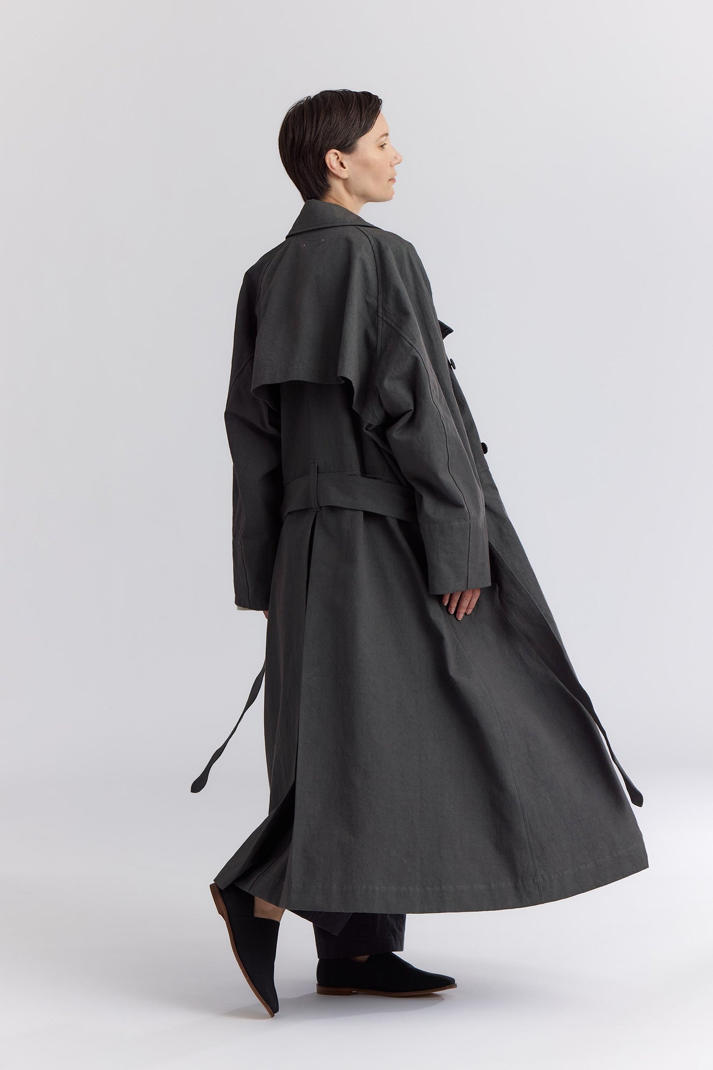 LONG COAT / SLATE