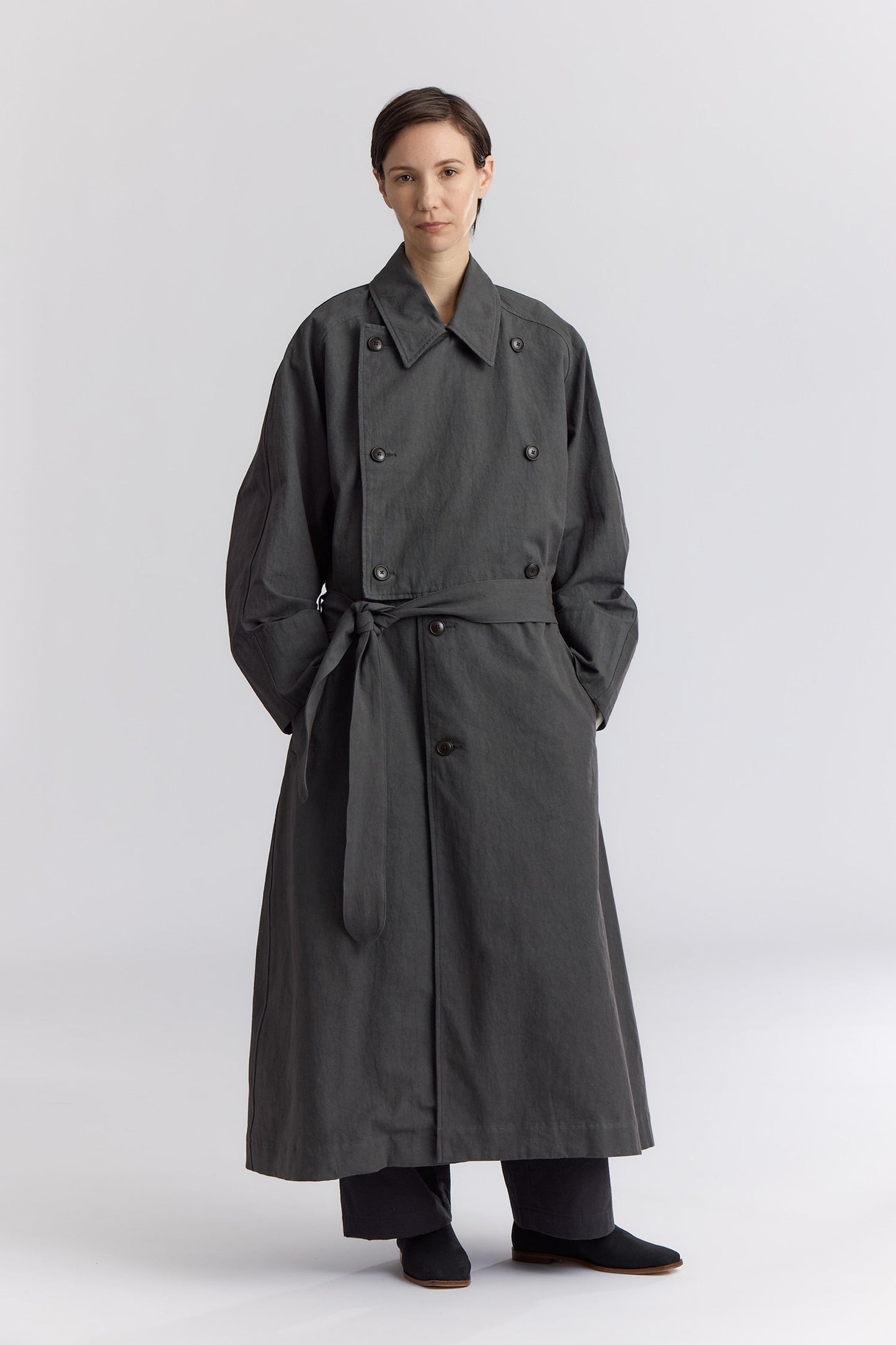 LONG COAT / SLATE