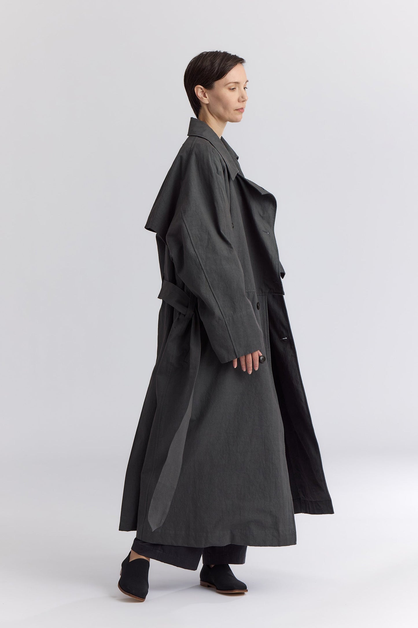 LONG COAT / SLATE