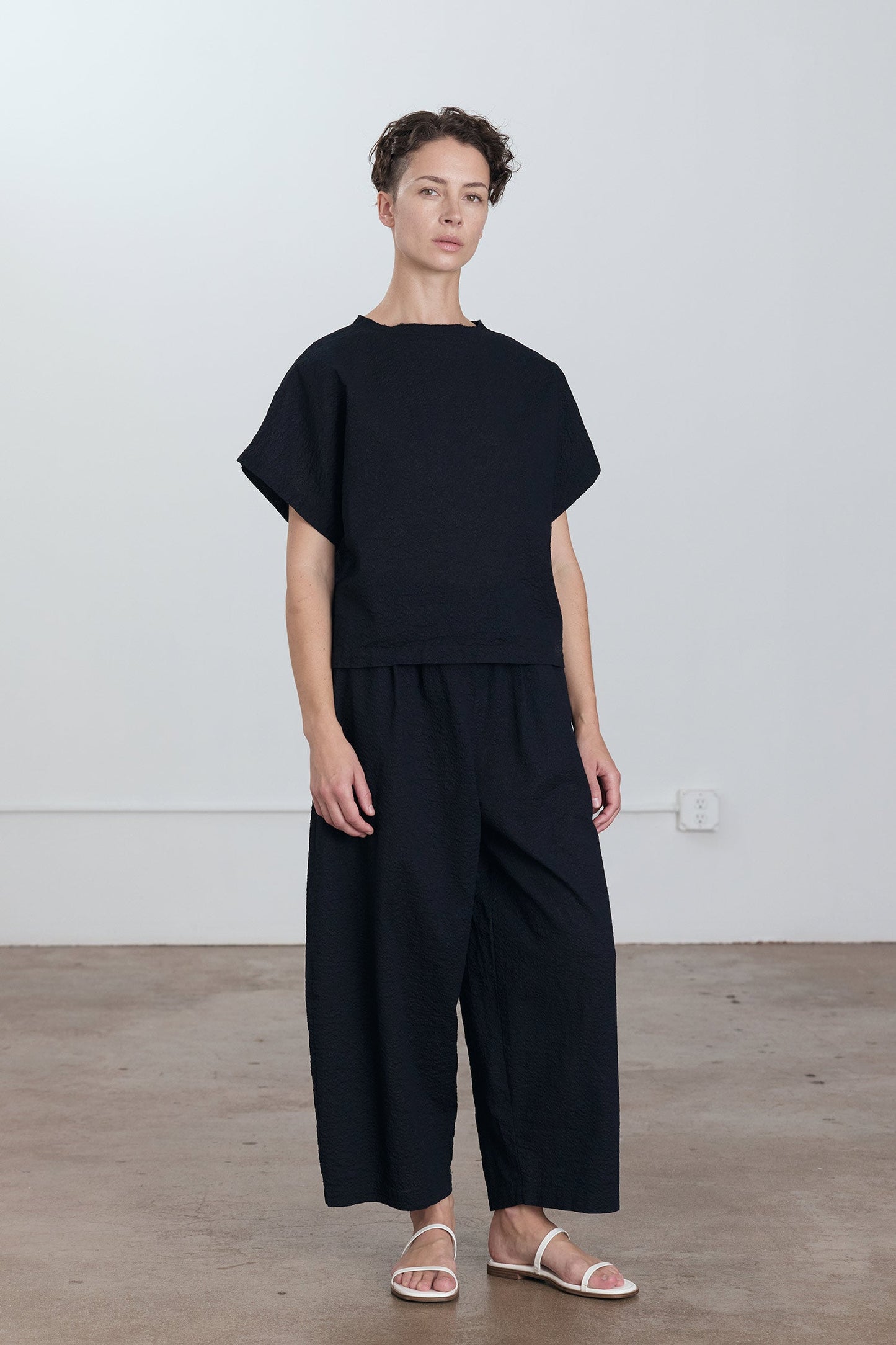 BOXED TOP / MIDNIGHT