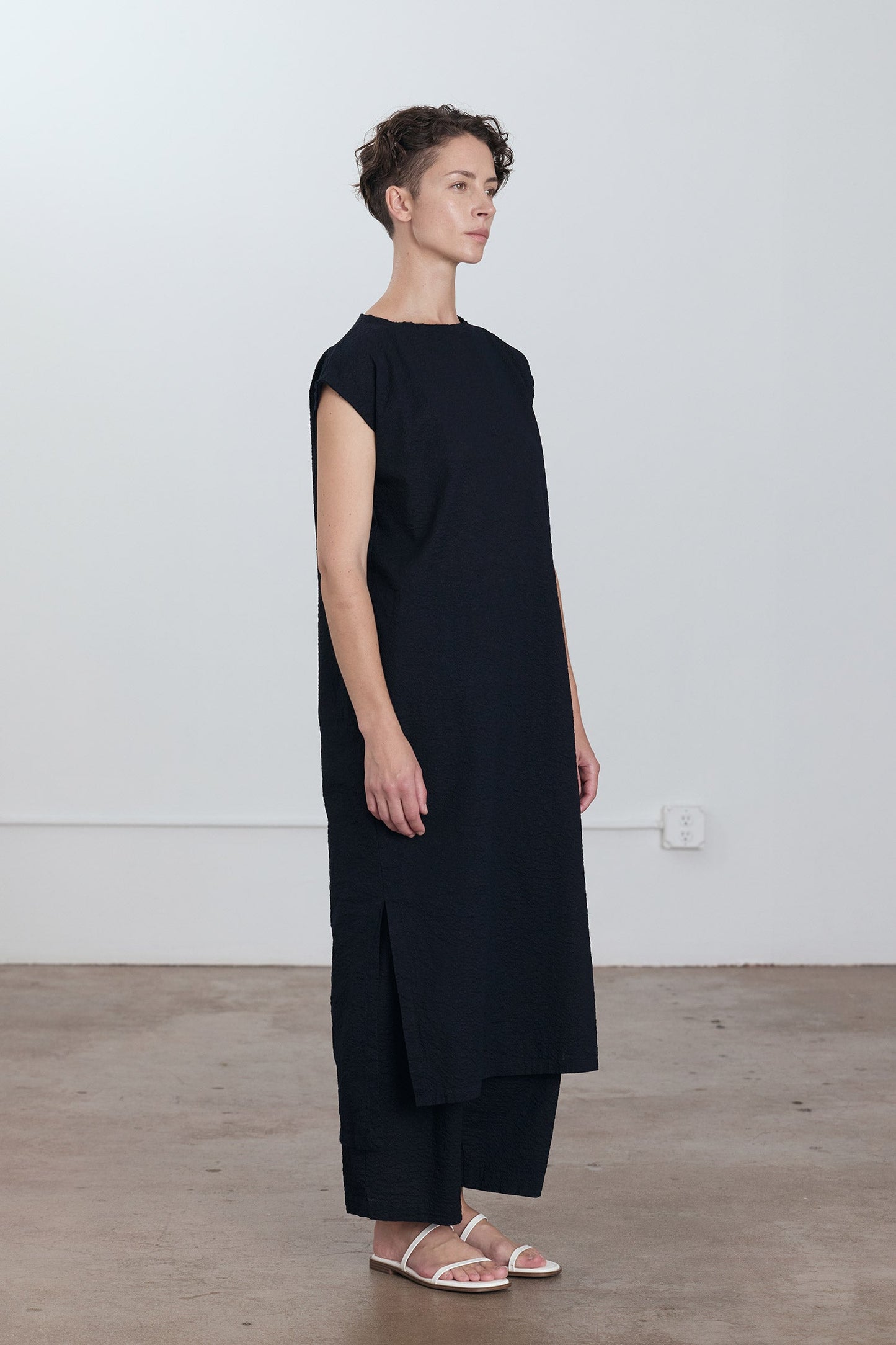 No Sleeve Dress / Midnight