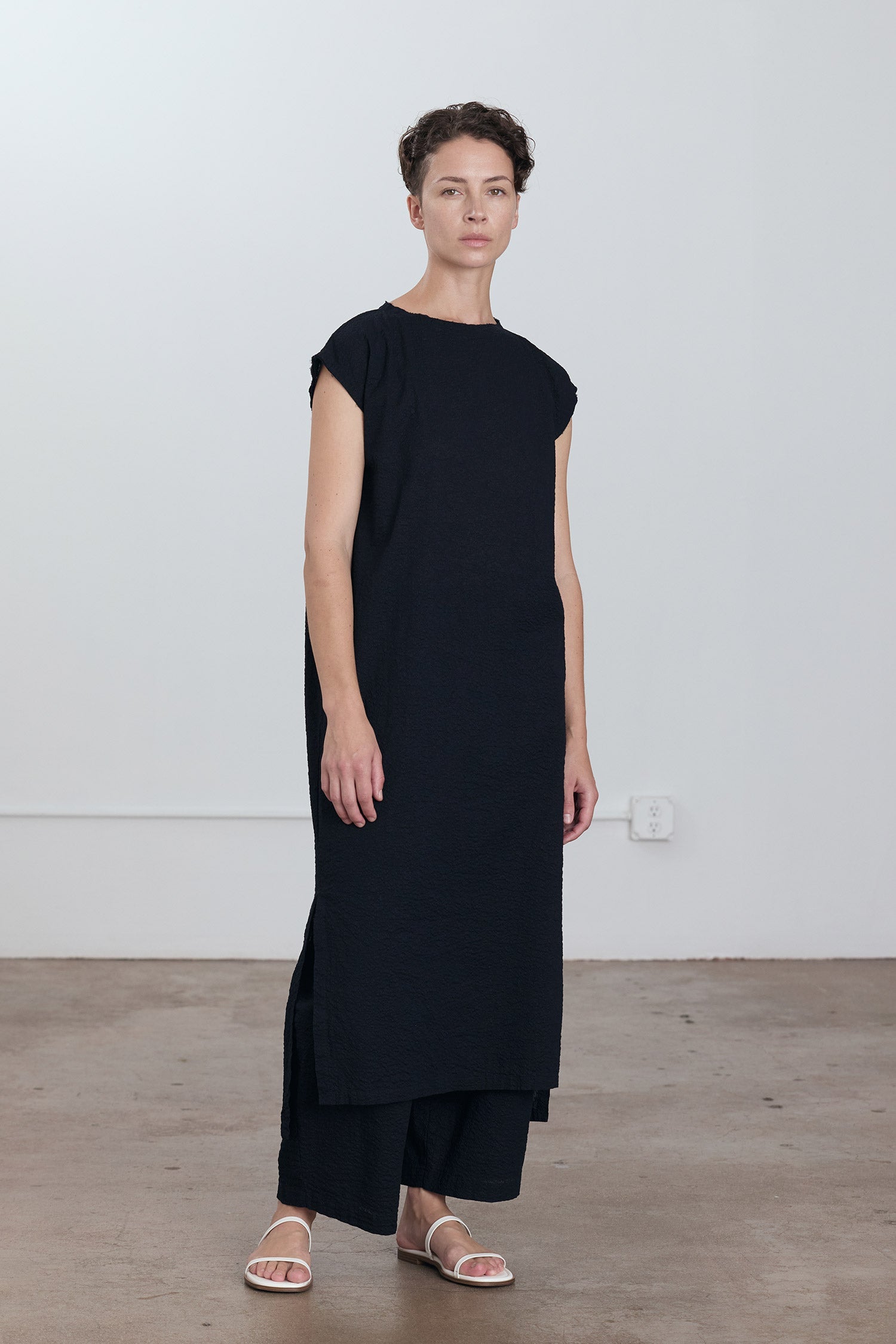 No Sleeve Dress / Midnight