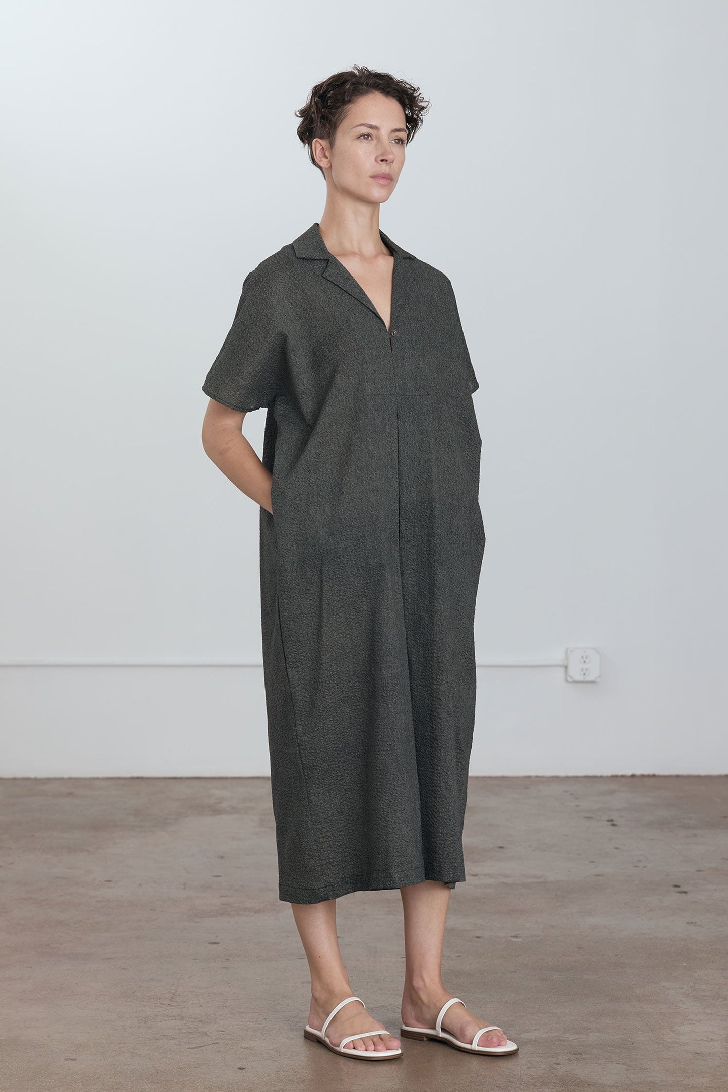 KITE DRESS / STEEL