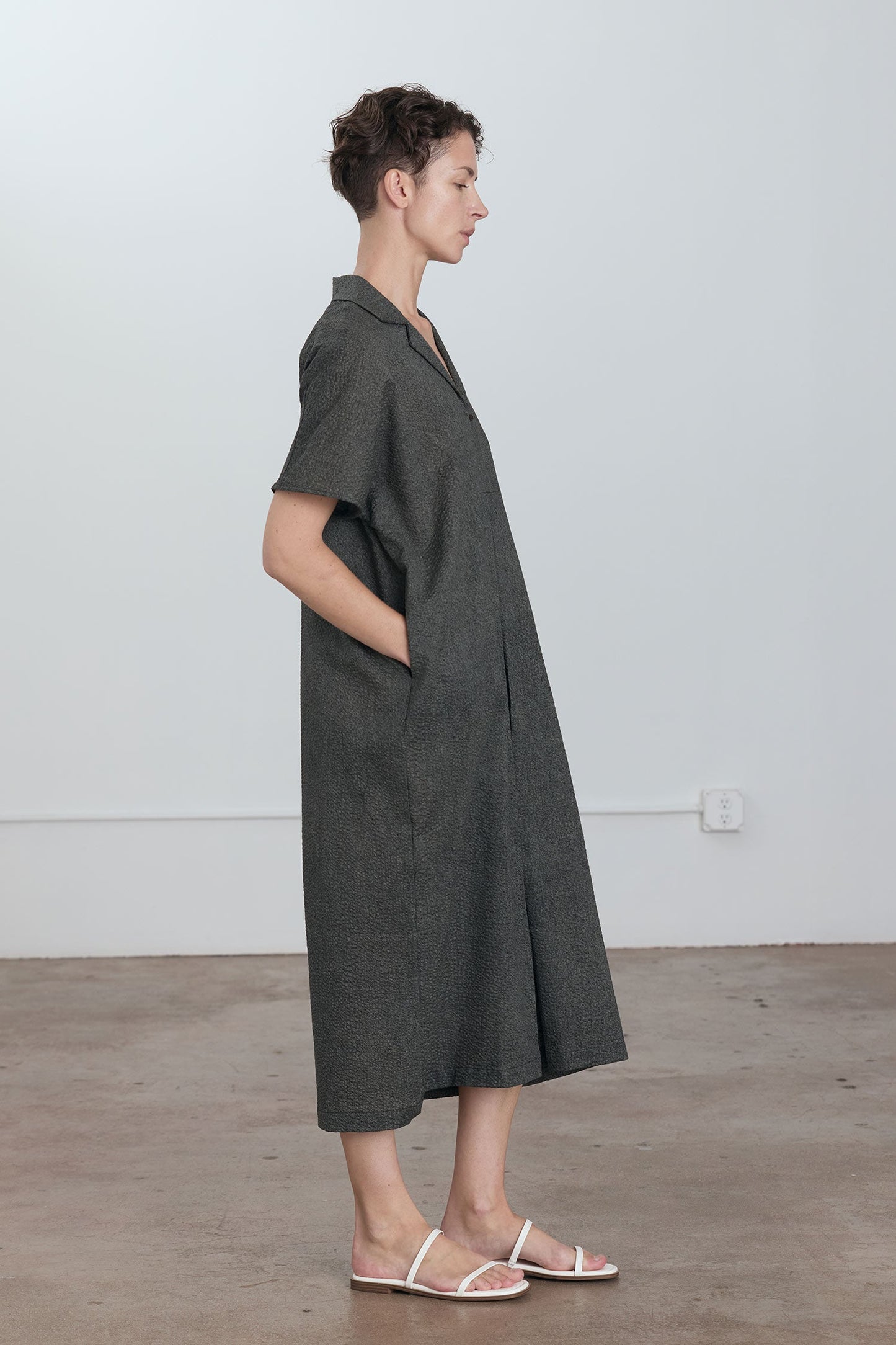 KITE DRESS / STEEL