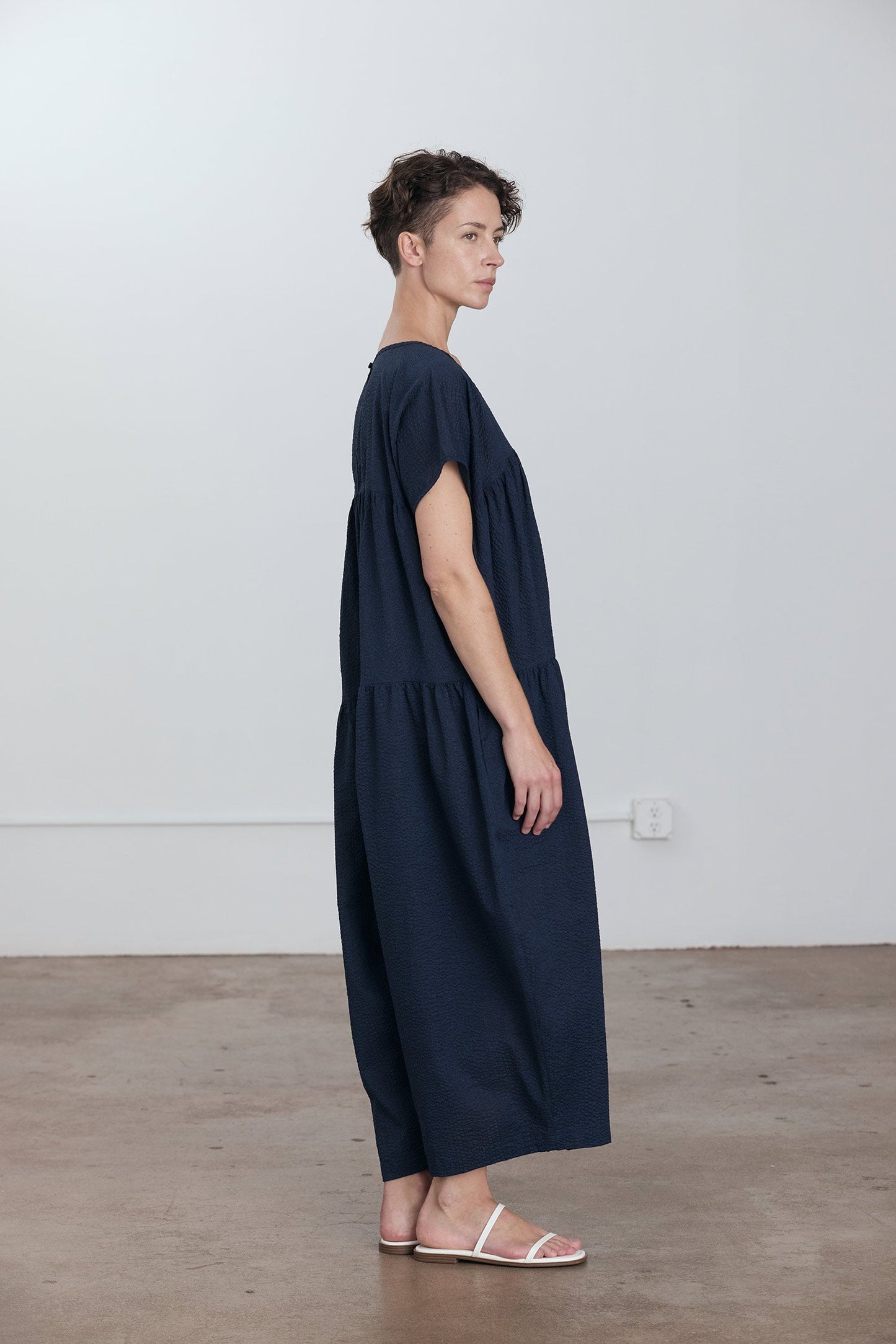 PUFF JUMPSUITS / NAVY