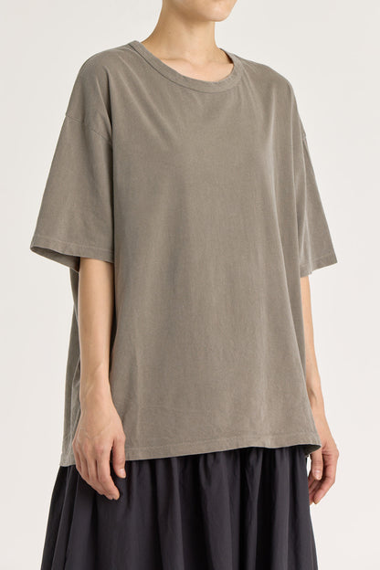 LOOSE SHORT SLEEVE TEE / MUD / OR-LSS24