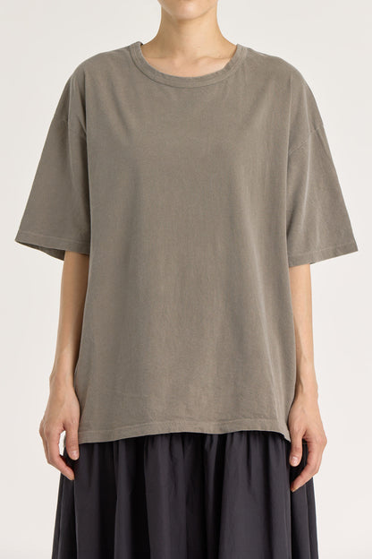 LOOSE SHORT SLEEVE TEE / MUD / OR-LSS24