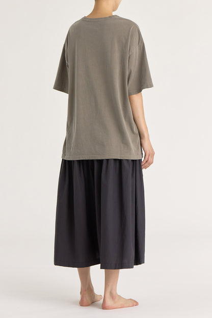 LOOSE SHORT SLEEVE TEE / MUD / OR-LSS24