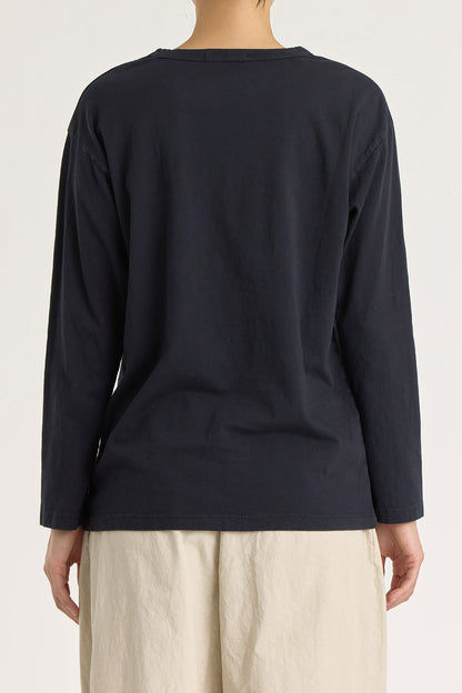 LONG SLEEVE TEE / BLACK