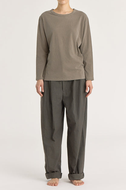 LONG SLEEVE TEE / MUD