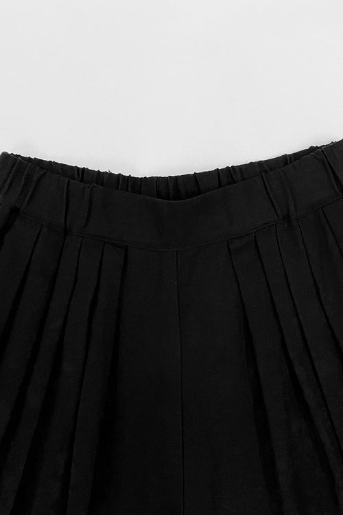 DRAPED PANTS / BLACK