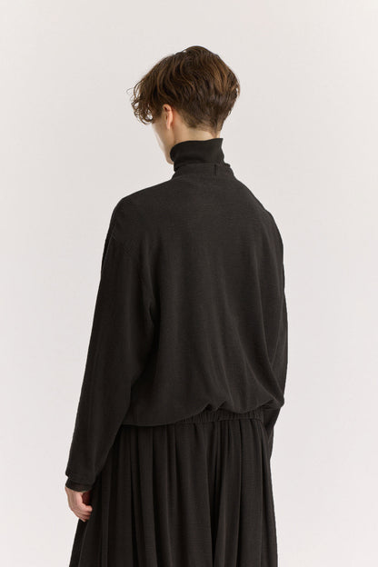DRAPY SHIRTS / BLACK / RC-DPS01
