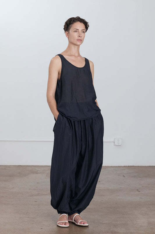 AKARI PANTS / FADED BLACK