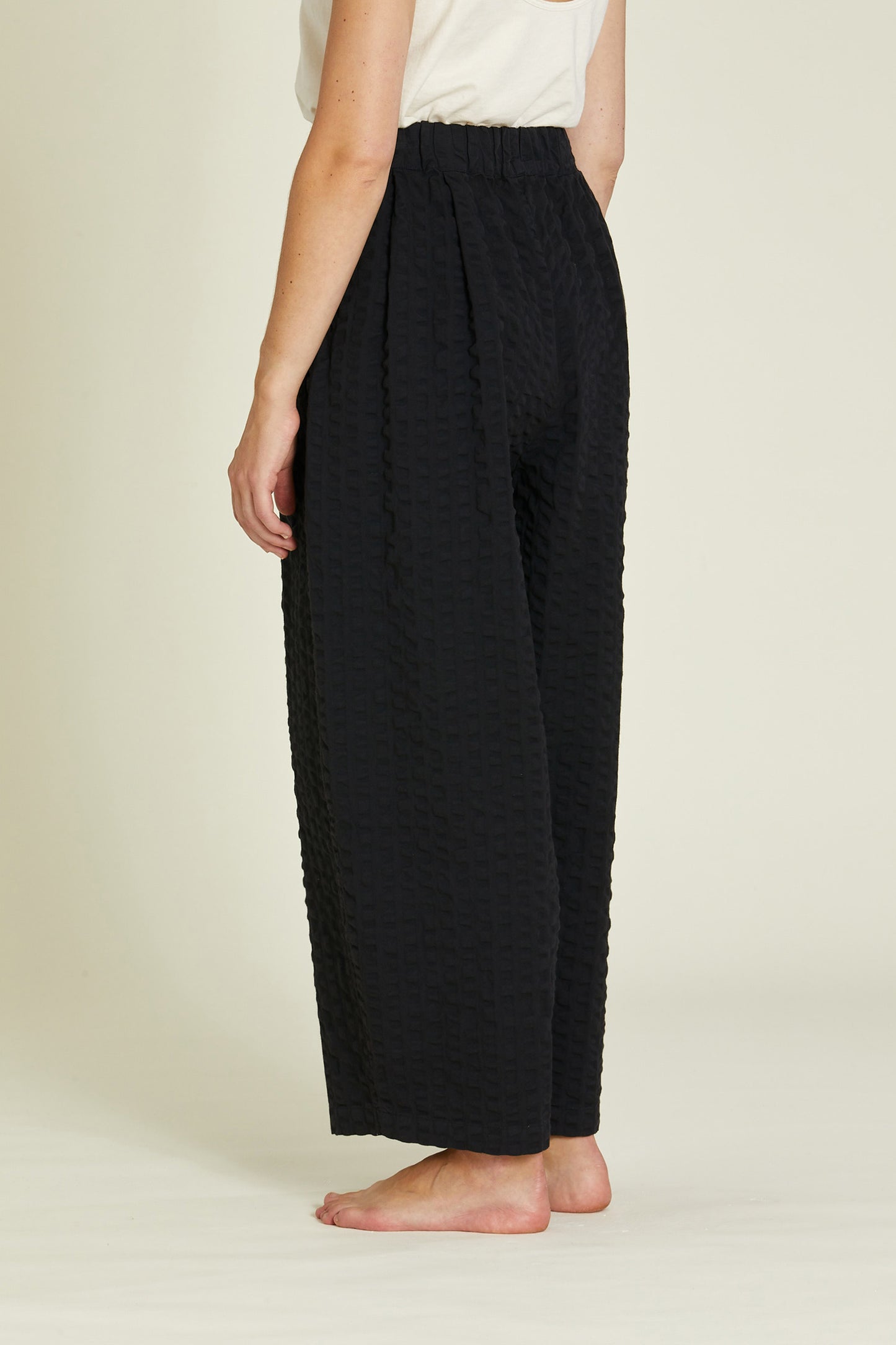 WIDE PANTS / BLACK / SK-WD16
