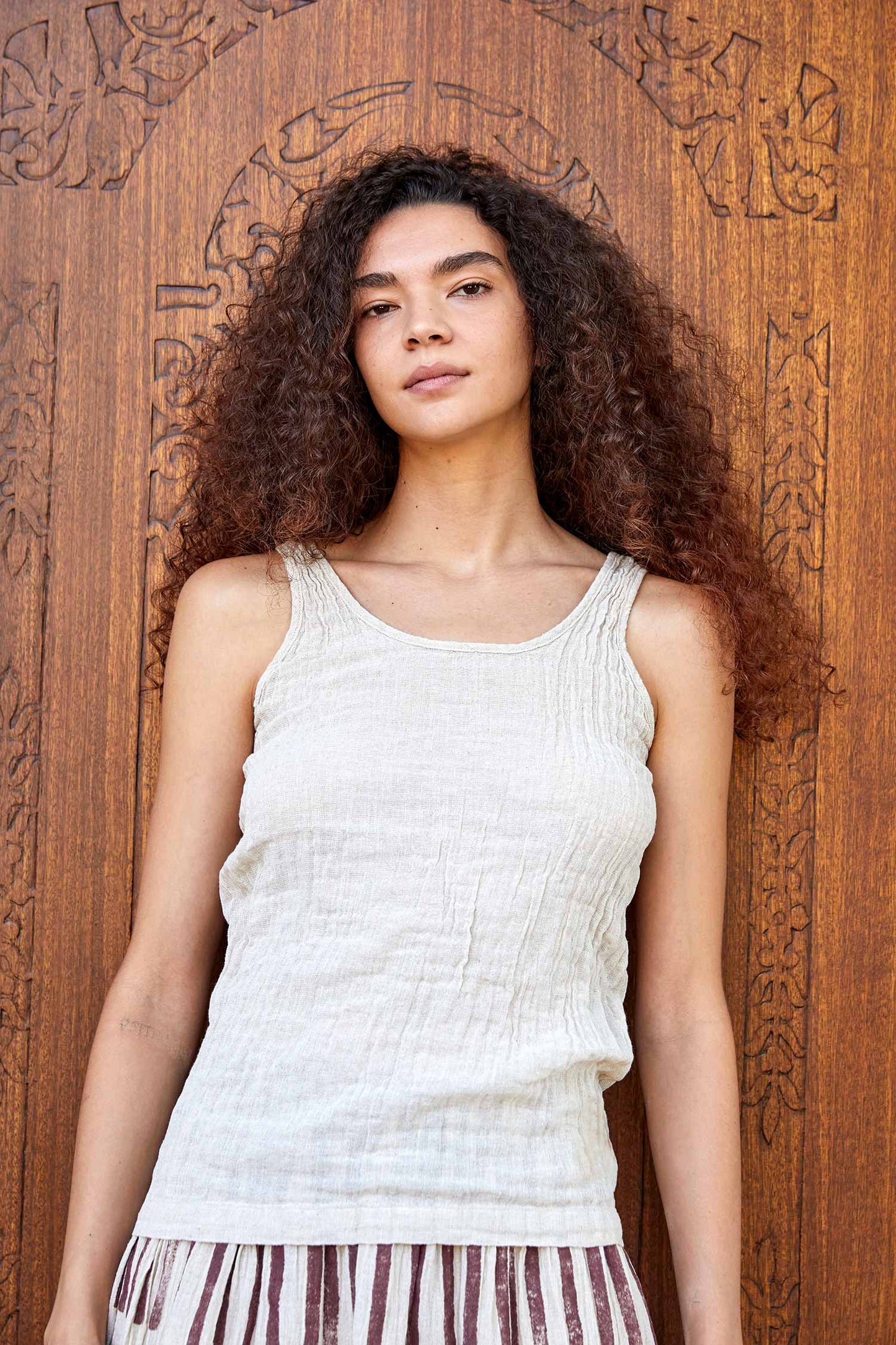 TANK TOP / NATURAL / CL-WT32