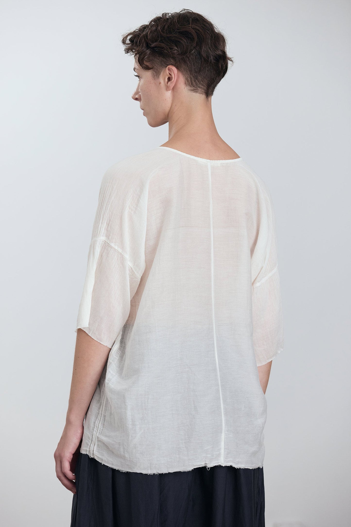 OVERSIZED TOP / WHITE