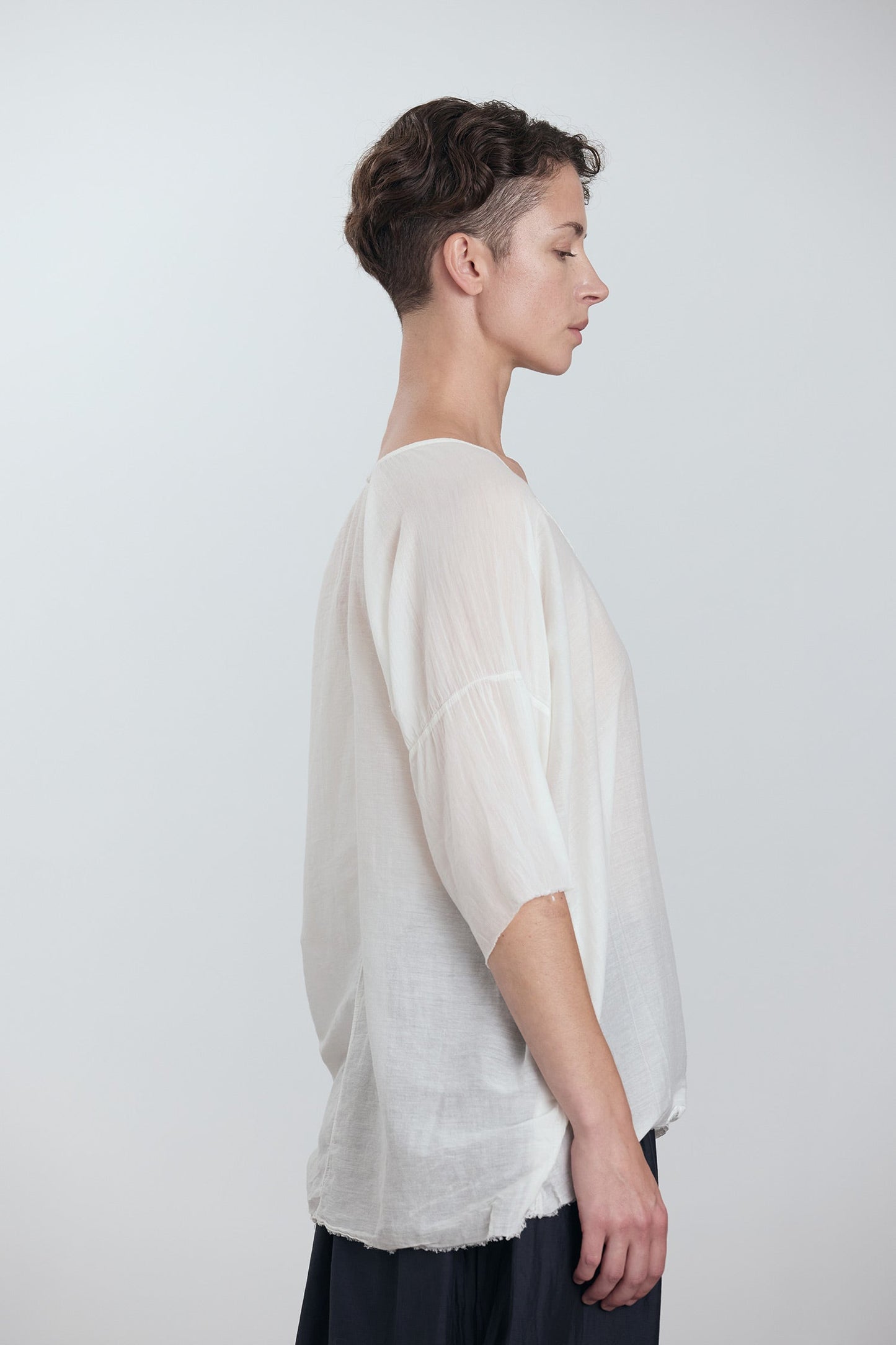OVERSIZED TOP / WHITE