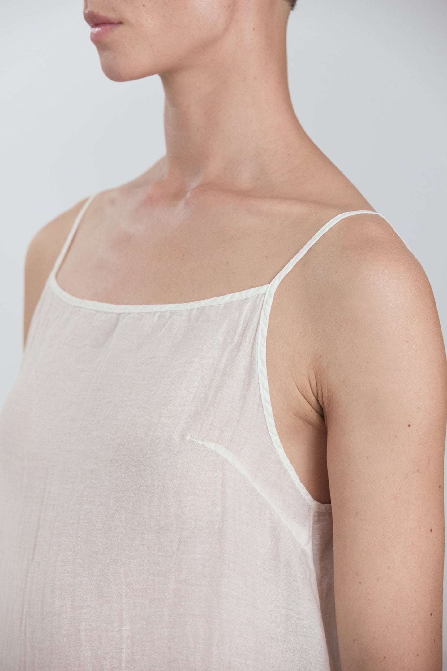 CAMI DRESS / WHITE